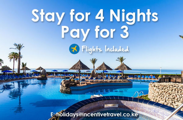 Stay For 4 Nights Pay 3 Bluebay Beach Resort Spa